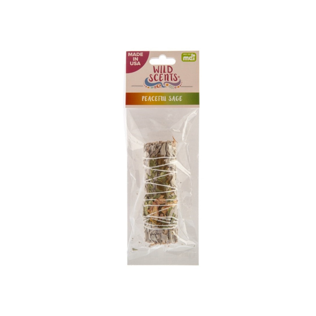 Wild Scents Peaceful Sage & Herbs Smudge Stick