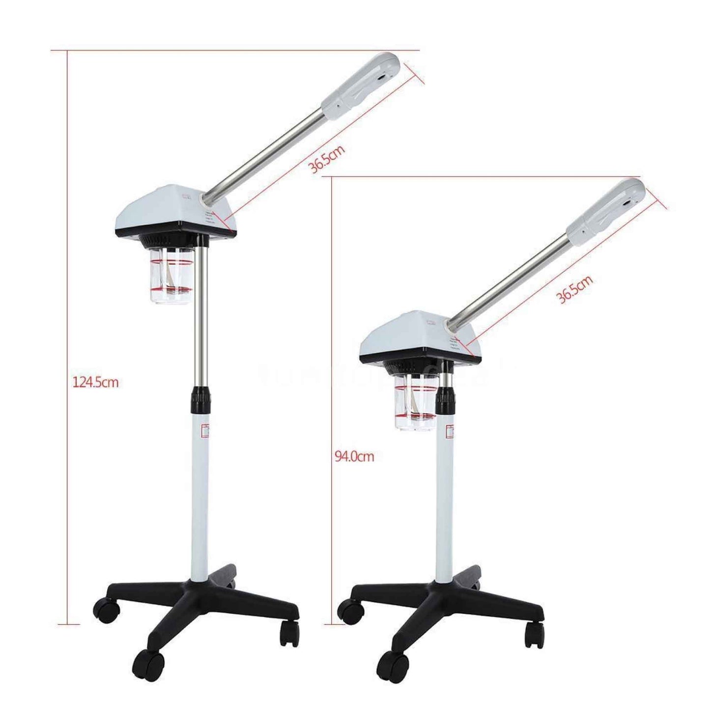 Facial Steamer Professional Ozone Face Sauna Spa Deep Skin Cleansing Hot Steam
