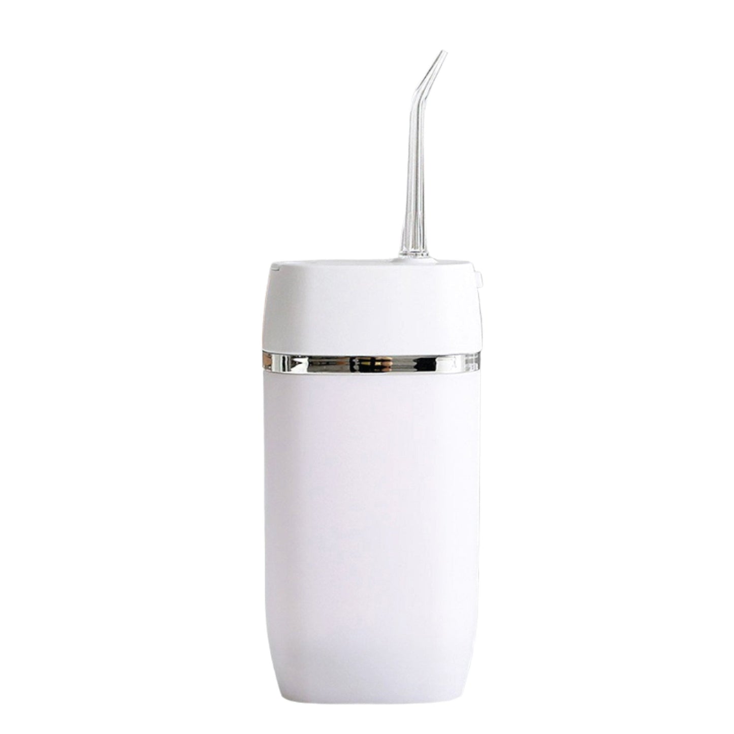 Teeth Water Flosser Cordless Portable Cleaner - Travel Oral Irrigator Mini White