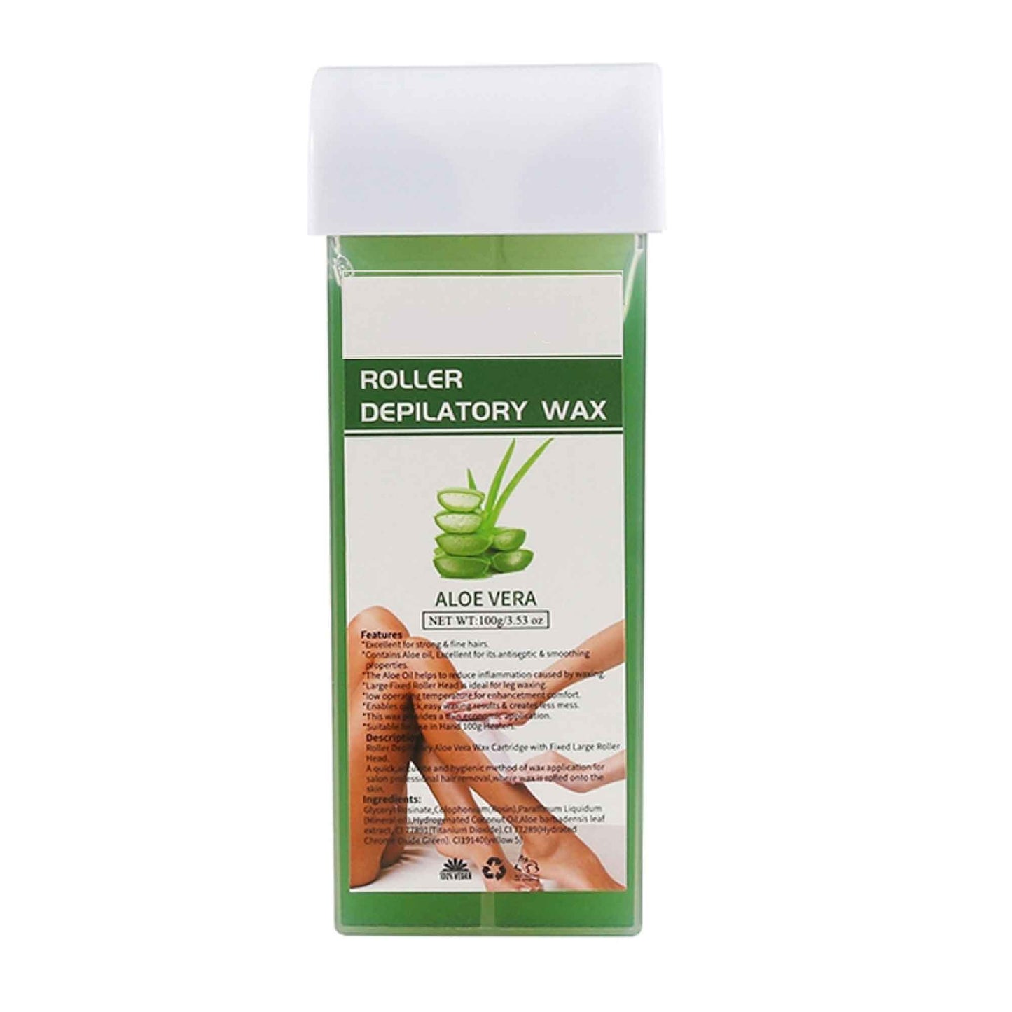 Bulk Wax Cartridge - Roll On Waxing Replacement For Depilatory Warmer Heater