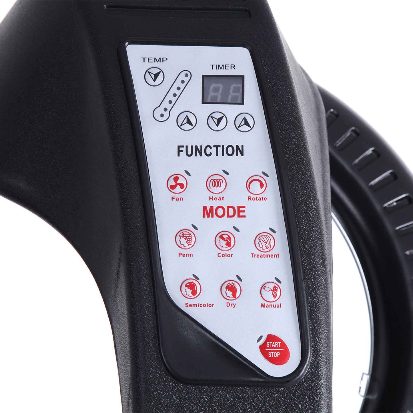 Standing Hair Dryer Accelerator Colour 360 Rotating Halo Rolling Salon Equipment
